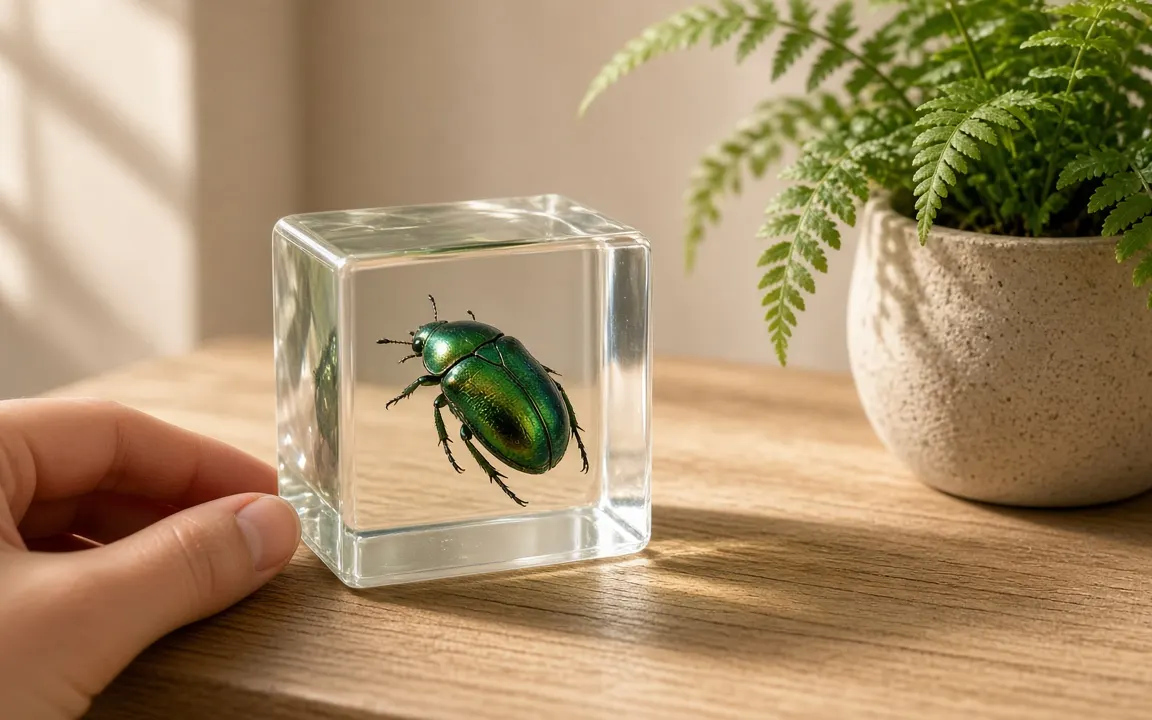 Resin, freeze-dried and display memorials for exotic pets