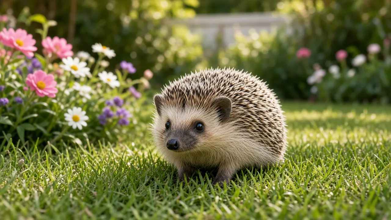 A exotic pet at home in Aarhus